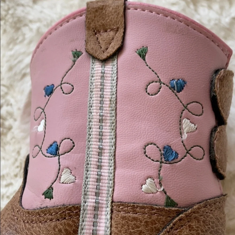 🎀OLD West🎀Toddler boots size (3)